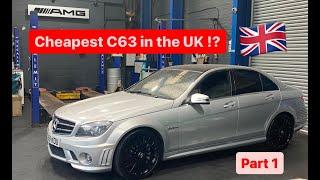 WERE BACK! and we have bought a broken & possibly the cheapest Mercedes C63 in the UK!?