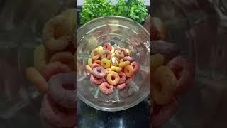 Kellogg's Froot Loops | Fruit Loops With Milk  #shorts