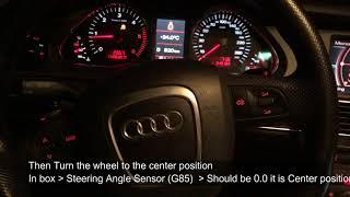 00778 - Steering Angle Sensor (G85) / Датчик угла поворота рулевого колеса Audi A6 C6 Fix with VCDS