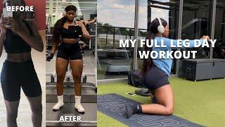 HOW I BUILT STRONG & DEFINED LEGS: LOWERBODY/LEG WORKOUT