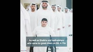 Mansour bin Zayed, Abu Dhabi Crown Prince Receive Crown Princes, Well-Wishers at Al Mushrif Palace