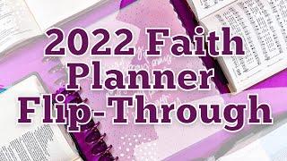 2022 Faith Planner Flip-Through