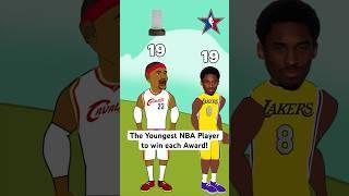 The Youngest NBA Player to win each Award! #nba