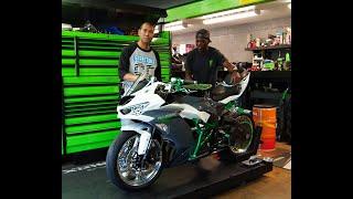 2021 ZX6r build at No Limit Motorsports