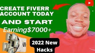 How To Create Fiverr Account In 2022 (Full Fiverr Tutorial)