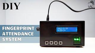 DIY Finger Print Attendance System