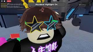 Showing u my aim in mm2!(first vid btw so like and sub for more vids on roblox game :D)