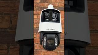 TandemVu PTZ camera installation! #hikvision #cctv #security #camera #installation #surveillance