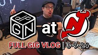 My Video Game Band Performed at a NHL HOCKEY GAME (DPGN Gig Vlog)