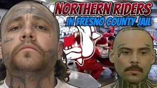 BULLDOGS AND NORTHERN RIDERS TOGETHER IN FRESNO JAIL ....?? #southsiders #norte