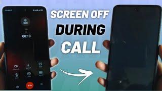 Xiaomi Screen Off During Call | Calling Time Display Off Problem | Ayan Official Tech