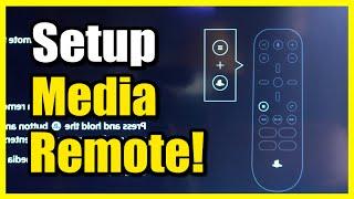 How to Setup Media Remote on PS5 & Control TV (Fast Tutorial)