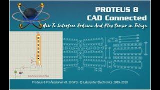 How To Interface Flex Sensor Module With Arduino At Proteus In Telugu || Proteus Arduino