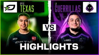 OpTic Texas vs LA Guerrillas HIGHLIGHTS | CDL Champs 2024 | Winners Round 1