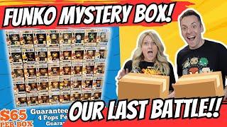 OUR LAST Funko Pop Mystery Box unboxing Battle!.........of 2024