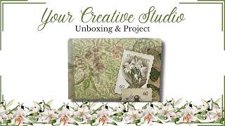 Unboxing and Project//  Your Creative Studio