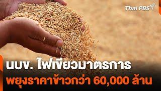 นบข. ไฟเขียวมาตรการพยุงราคาข้าวกว่า 60,000 ล้าน | ข่าวค่ำ | 9 พ.ย. 67