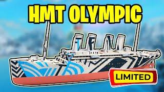 *NEW* LIMITED OLYMPIC SHIP IS FINALLY HERE | ROBLOX SHARKBITE 2