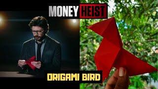 #KiddoCraft Origami Bird | The Professor | La Casa De Papel | Money Heist