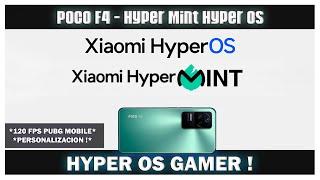 Poco F4 - Hyper Mint LLEGO ! LA ROM CON 120 FPS EN PUBG MOBILE !