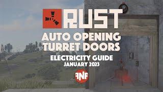 Auto opening turret doors - Electricity guide - Rust