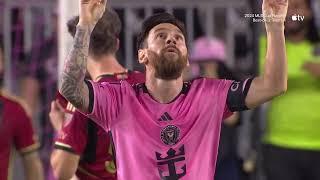 Messi First Playoffs Goal For Inter Miami | Audi 2024 MLS Cup Playoffs