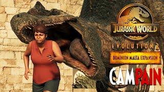 I RAGE QUIT THE CAMPAIGN | Jurassic World Evolution 2 Dominion Malta Expansion Campaign playthrough