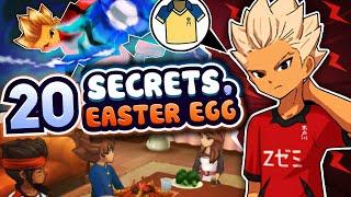 20 SECRETS ET EASTER EGGS DES JEUX INAZUMA ELEVEN ! 