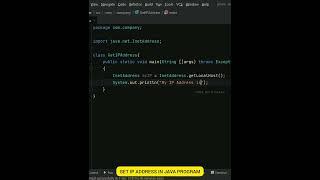 get ip address using java | how to | #coding #java