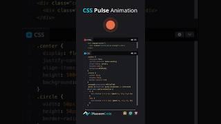 CSS Pulse Animation Effect: Add Life to Your Designs #css #coding