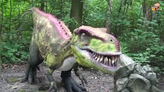 Dinozaury park Malbork - Динопарк в Польше /  Моня и Лёля