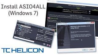 How to Install ASIO4ALL (Windows 7)