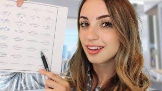 Drawing Features On Your Face - ASMR Darling Remake