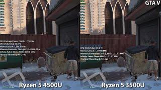 Ryzen 5 4500U vs Ryzen 5 3500U