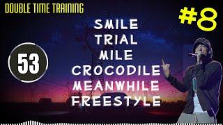 DOUBLE TIME TRAINING #8 - Freestyle Battle Beat Training - Rap Beat for Improvising with Words