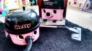 Pink Hetty Henry Vacuum Cleaner | Surprise Review by Kids!