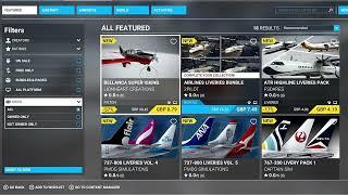 Microsoft Flight Simulator XBOX Marketplace Update 09/07/2023