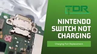 Nintendo switch charging port replacement