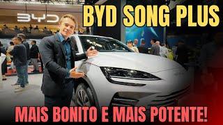 NOVO BYD SONG PLUS no Salão de Pequim. Mais Potente, facelift e Maior Autonomia. ENTENDA!