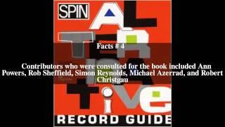 Spin Alternative Record Guide Top # 6 Facts