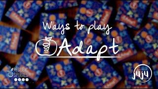Ways to play the Adapt design game