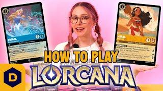 How To Play Disney Lorcana for absolute beginners