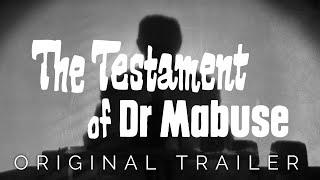 THE TESTAMENT OF DR MABUSE Original German Trailer (with English Subtitles)