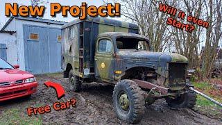 We got a new project! -an old Dodge? - Will it even start?