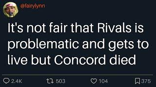 Concord players are very mad at Marvel Rivals