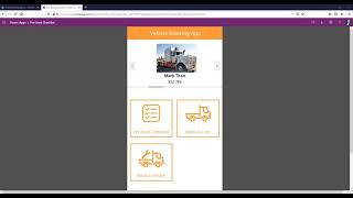 Truck Booking Demo in Power Apps