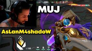 MUJ VE AsLanM4shadoW'DAN MAKİNE AİMLER! (Valorant Radiant)