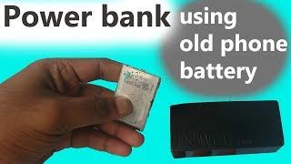 Power bank and voltage pack using old phone battery