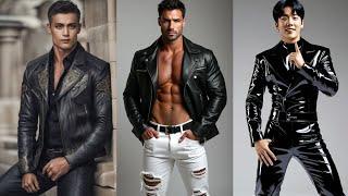 "Men’s Leather & Latex Fashion,Stylish Looks, Outfit Ideas & Latest Trends,High-shine latex outfits"