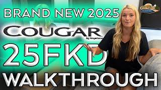 BRAND NEW 2025 Keystone RV Cougar 25FKD | Walkthrough